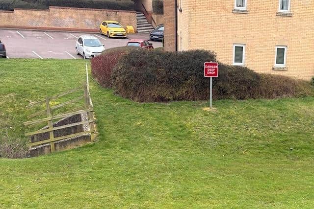 The 85-year-old was badly cut, bruised and traumatised as he lay at the bottom of the embankment and had two passersby not heard him, Sarah dreads to think what would have happened.
