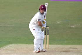 Ricardo Vasconcelos in action during his century against Worcestershire (Picture: Peter Short)
