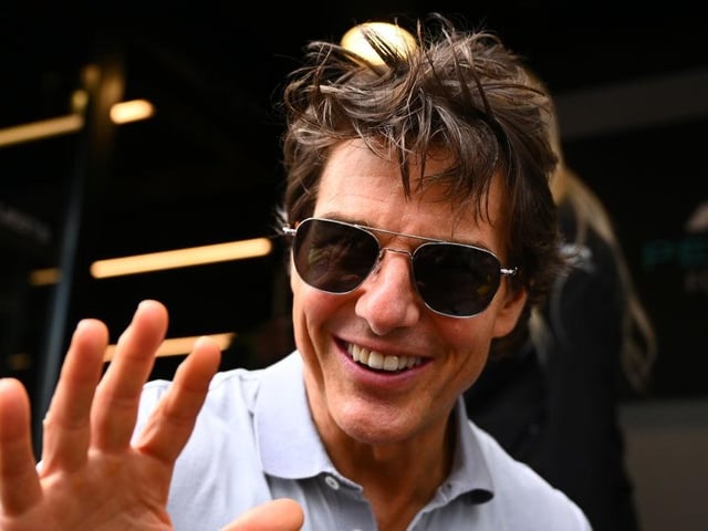 Top Gun superstar Tom Cruise is a Silverstone regular