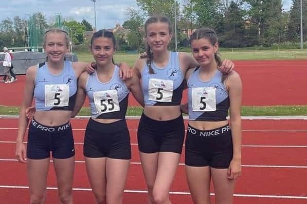 Rugby & Northampton's record-breaking 4x300m relay team