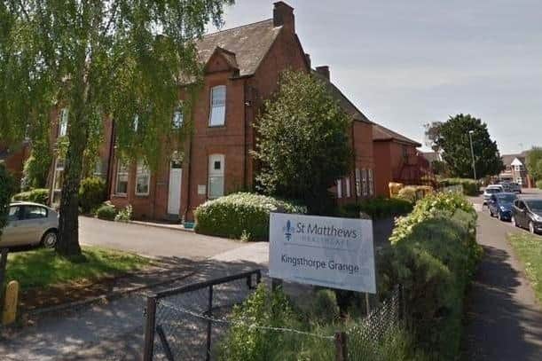 Kingsthorpe Grange in Harborough Road has been rated 'good' by the CQC.
