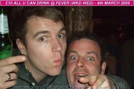 Nostalgic photos from a night out at Fever in March 2009.