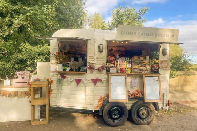 Claire's Cottage Kitchen is perfect for coffee and treats