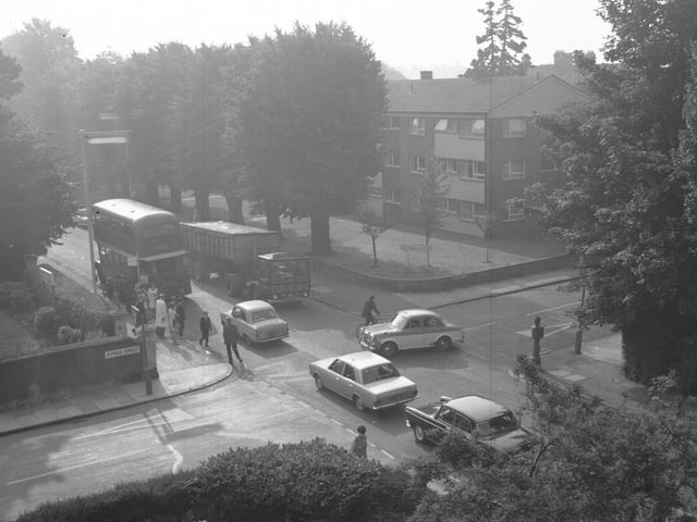 Billing Road, Cliftonville Road junction 1969
