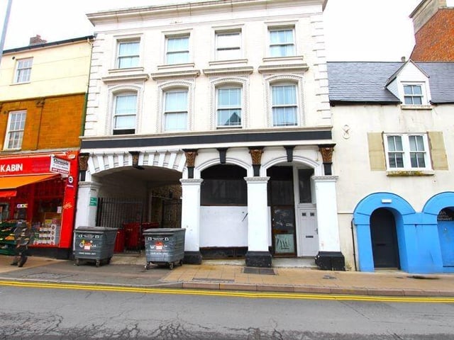 This ground floor and basement retail property in Sheep Street is available to lease for around £21,996 a year (£1,833 a month).