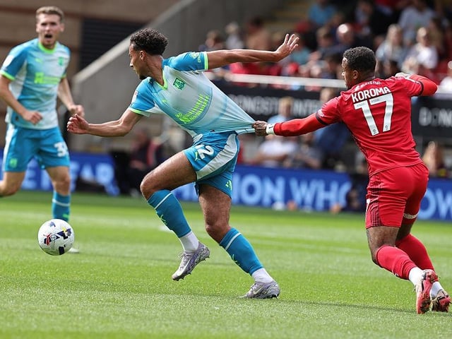 His connection with Perkins and Fornah was once again a feature of Town's performance in the first half as the trio regularly combined to cause problems down Orient's right. One decent cross led to a half chance for Wheatley. Solid at the back before departing due to injury... 7.5