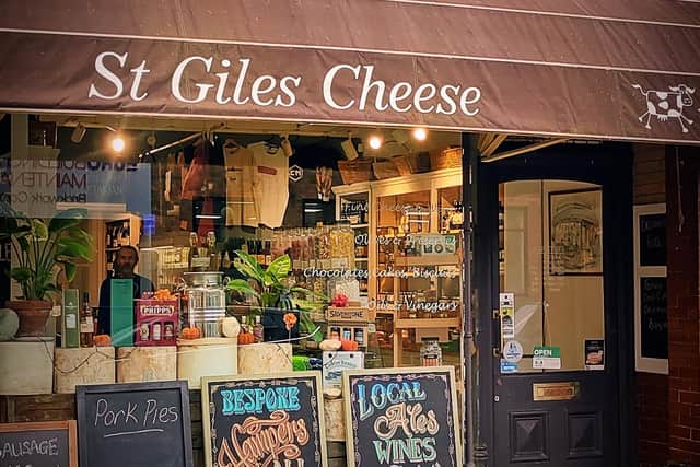 Steve and Caroline Ward set up St Giles Cheese at the heart of Northampton town centre back in 2010.