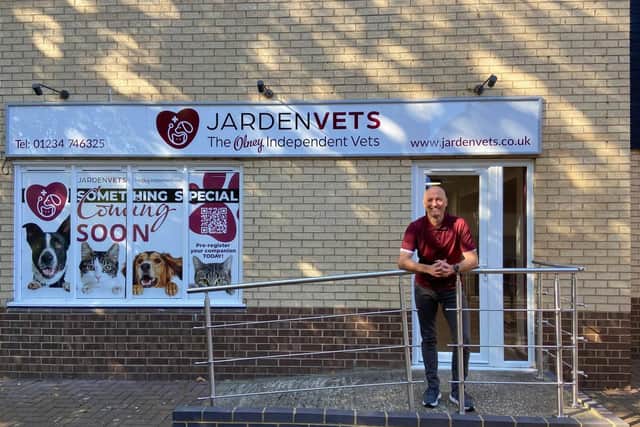 Pictured is Steve Murphy, Founder of Jarden Vets. Doors officially open on 15th October 2025
