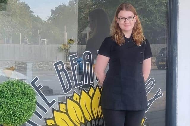20-year-old April Buckley will start on October 25 and is looking forward to “meeting Rebecca’s lovely clients, any new ones who join her, and begin offering a wide range of treatments”.