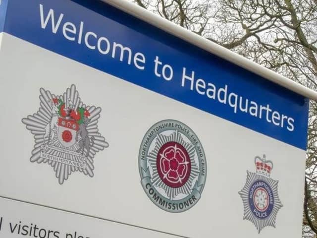 The hearing was held at Northamptonshire Police Headquarters.