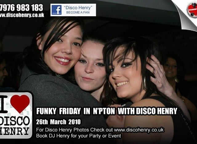 Nostalgic pictures from a night out on the town