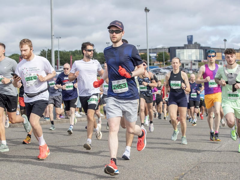 Hundreds of runners took part in the event on Sunday May 31, which started and ended at Sixfields Stadium.