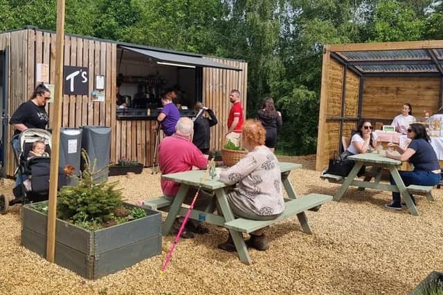 Working hard behind the scenes to bring the Mini Market at T’s Coffee to life is The Courtyard Creperie – the organisers of the event.