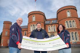 SSAFA volunteers receiving Barratt's funding