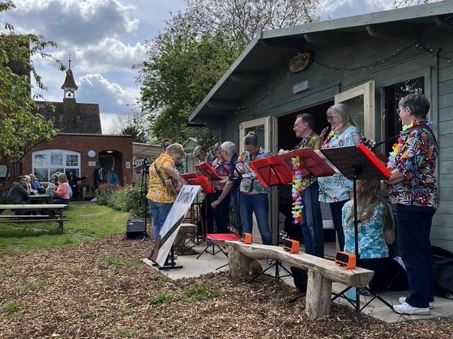 People celebrated at the centre near Daventry during the May bank holiday weekend (May 5 and 6).