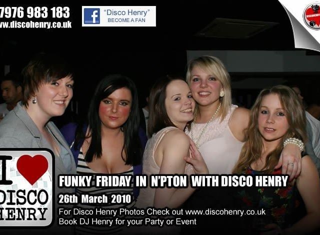 Nostalgic pictures from a night out on the town