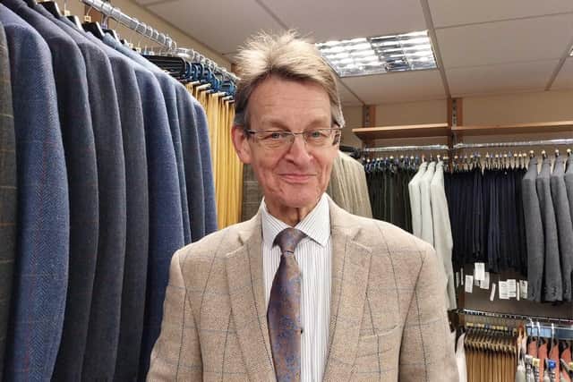 Patrick, personal tailoring manager at Montague Jeffery.
Credit: Nadia Lincoln LDRS
