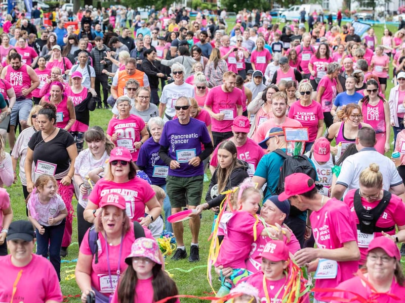 The 3k, 5k and 10k events took place in Abington Park on Sunday July 30, 2023.