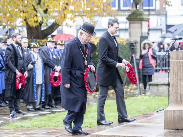 Remembrance Day 2023, Northampton. (Pictures: Kirsty Edmonds)