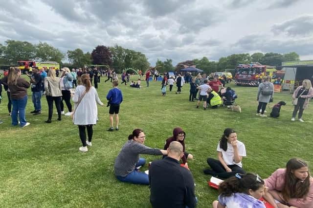 The Emergency Services Fun Day took place at Danetre and Southbrook Learning Village in Hawke Road last week.