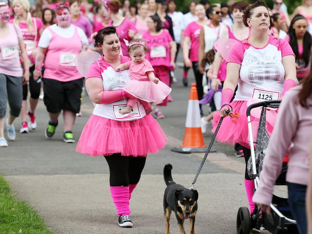 2014 - 5k Race for Life at Abington Park, Northampton.