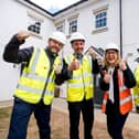 (L-R) Mike Nolan, Head of Development (GSA), Tom Wragg, Senior Regeneration Officer (GSA), Katie O’Cearbhaill, Director (Excelsior Land Limited) and Mike Doolan Sales & Partnerships Manager (LoCaL Homes)