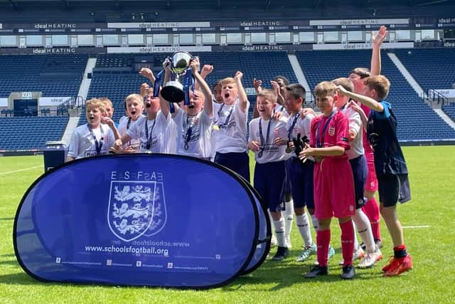 NSB U12A Football - ESFA Elite National Champions