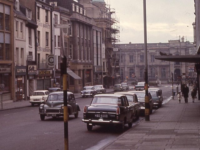 The Drapery street scene circa 1966 - 1967