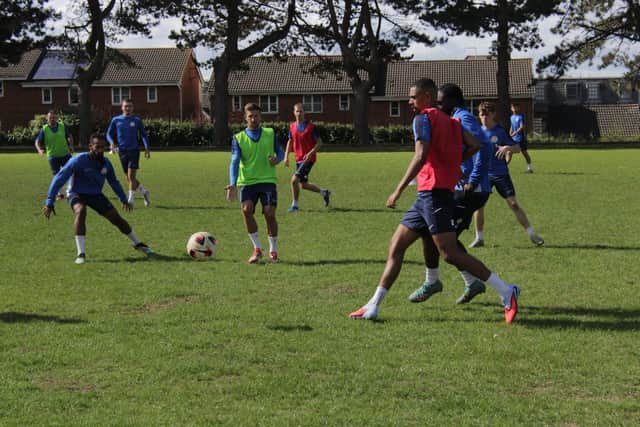 GB Deaf Football teams trained at Malcolm Arnold Academy
