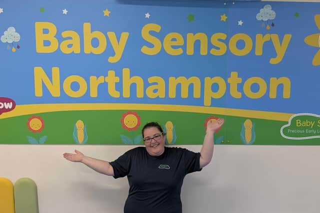 Danielle Inman took ownership of Baby Sensory Northampton at Green Lodge Barn on Nobottle Road from the end of March, following Sarah Walker who had run the business for eight years.