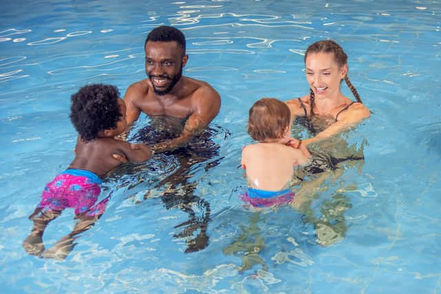 Baby swimming classes at Water Babies