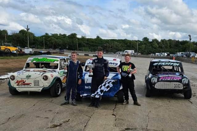 Northampton boy wins open championship for juniors racers.