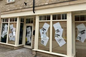 The Old Bakery wasted no time in plastering the windows of the vacated building next door with signs saying “MORE SPACE…” and “COMING SOON…” written boldly across pieces of paper, as well as the business’ logo.