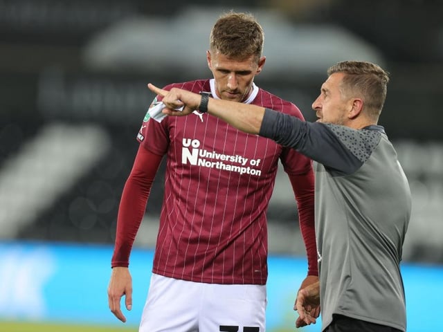 This is not so much something we've learned but more a continuation of a theme during Brady's time in charge. He's always stressed the importance of building a squad that is tactically flexible and can change formations both between and during games. He's started with three and four at the back in different matches this season and against Posh on Saturday went from 4-3-3 to 3-5-2 in the second half, something that helped Cobblers wrestle control of the game.