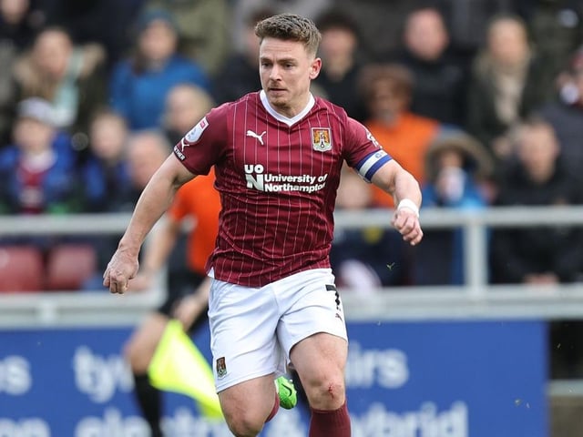 Easily the sharpest and brightest he's looked since returning from injury. World-class finish won the game for Cobblers, such wonderful composure and technique to control Appéré's high, hanging cross and guide his volley into the bottom corner. Great shift for 89 minutes and had one or two half chances to add to his 15 goals for the season... 8.5