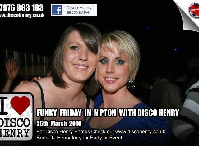 Nostalgic pictures from a night out on the town