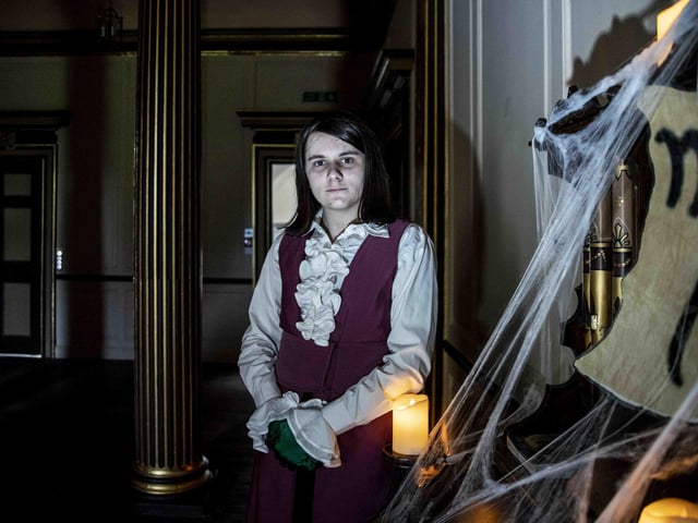 The abbey hosted a Witches' Spooktacular on Saturday (October 28) and will host the same event on Tuesday (October 31).