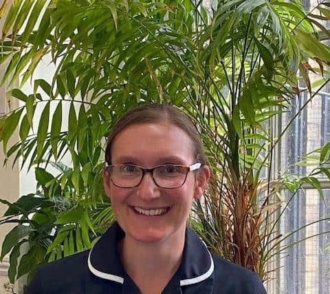 Holly Slyne, Associate Director of Infection Prevention at NGH