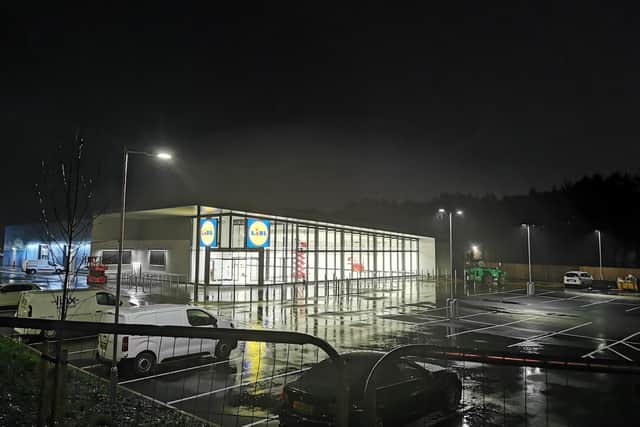 The new Lidl in Lodge Way will open before Christmas