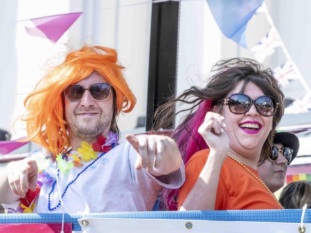 The sun shone as the carnival parade made its way through Northampton town centre on Saturday June 10.
