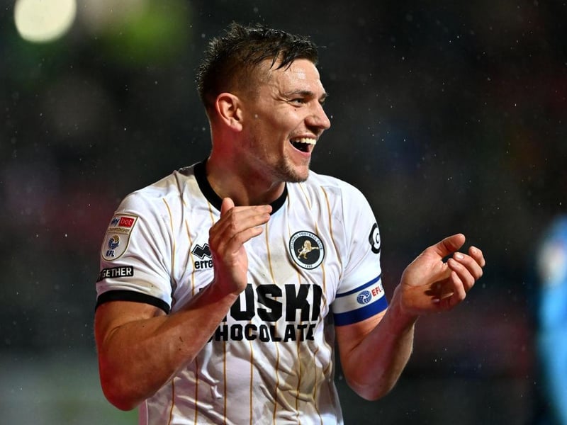 Last club: MillwallPosition: Defender