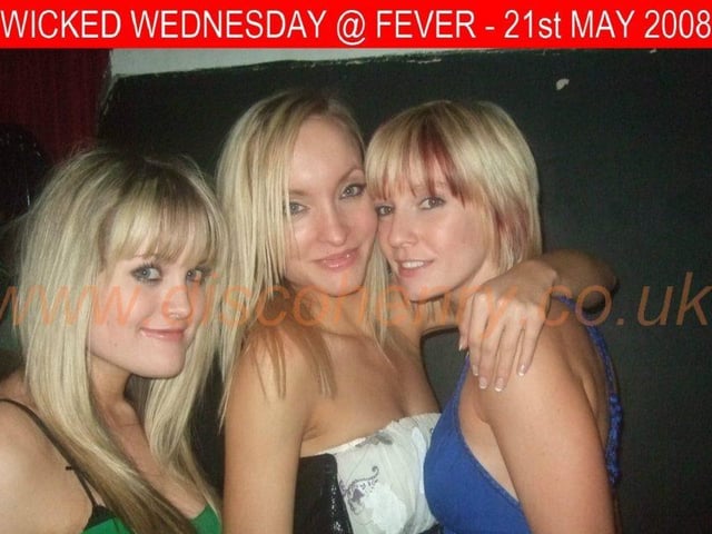 Nostalgic pictures from a Wednesday night out at Fever