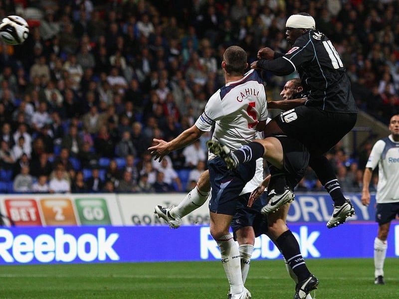 August 26th, 2008, Carling Cup - Bolton 1 (Nolan) Northampton 2 (Akinfenwa 2)