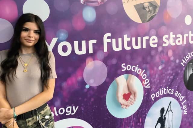 Ashlyne from KSA is off to Nottingham Trent University following exam success