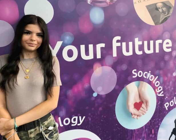 Ashlyne from KSA is off to Nottingham Trent University following exam success