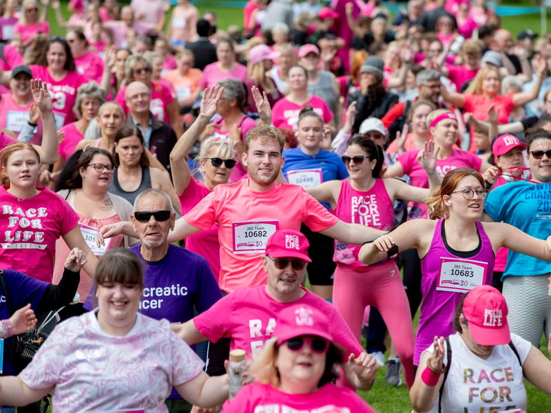 The 3k, 5k and 10k events took place in Abington Park on Sunday July 30, 2023.