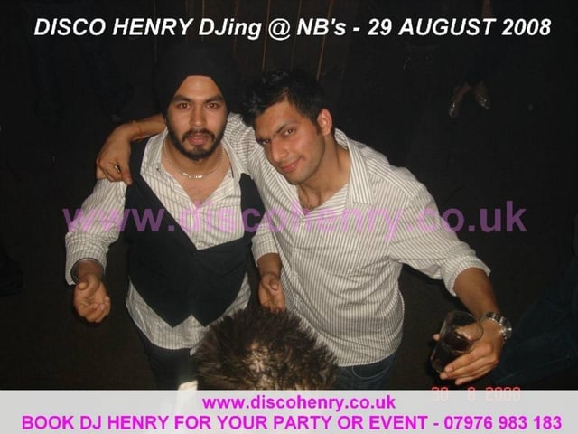 Nostalgic pictures from a night out at NB's