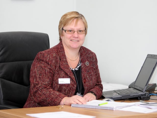 2009 - Sue Harding, Northampton General Hospital. She is in charge of Midwives and Superbugs.
