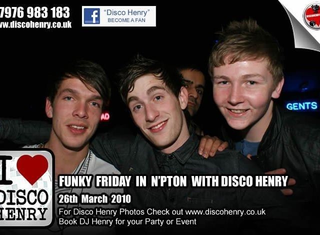 Nostalgic pictures from a night out on the town