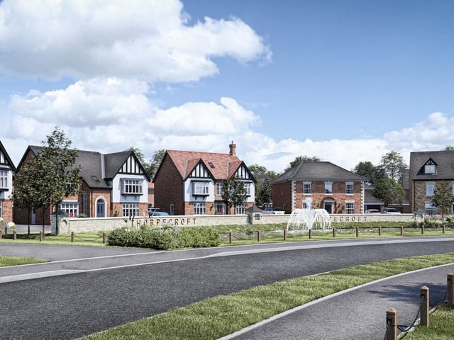 CGIs show what the new Thorpecroft housing estate could look like